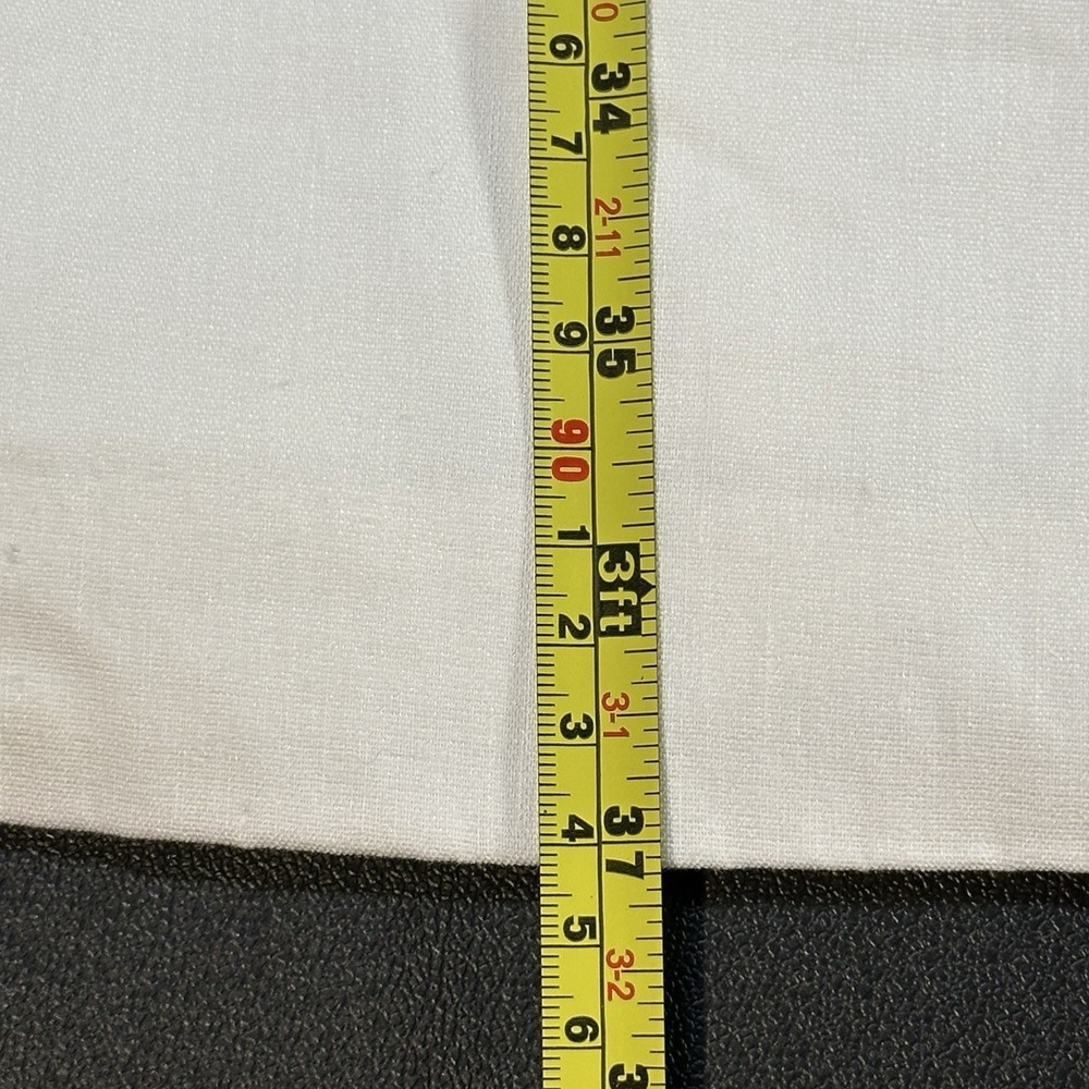 Linen Blend Antonio Melani White Shift Tiered Dress Preppy Cocktail Sz 4 Lined - Picture 11 of 15